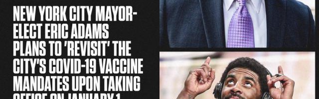 开云体育官网-纽约新市长放话会审视疫苗令 欧文明年1月“解禁”？